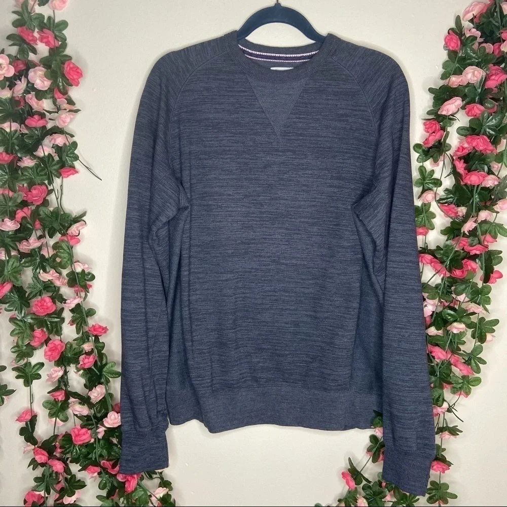 Champion Mens Gray Crewneck Long Sleeve Medium Casual Sweater Lounge Business